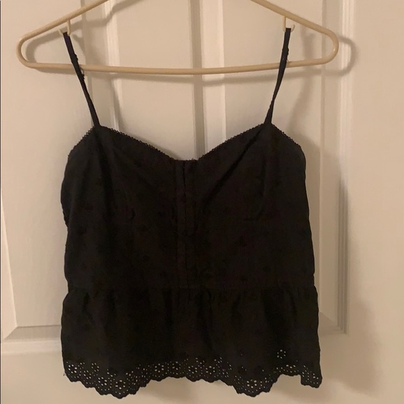 Corset/Bustier-style eyelet blouse - Picture 2 of 4